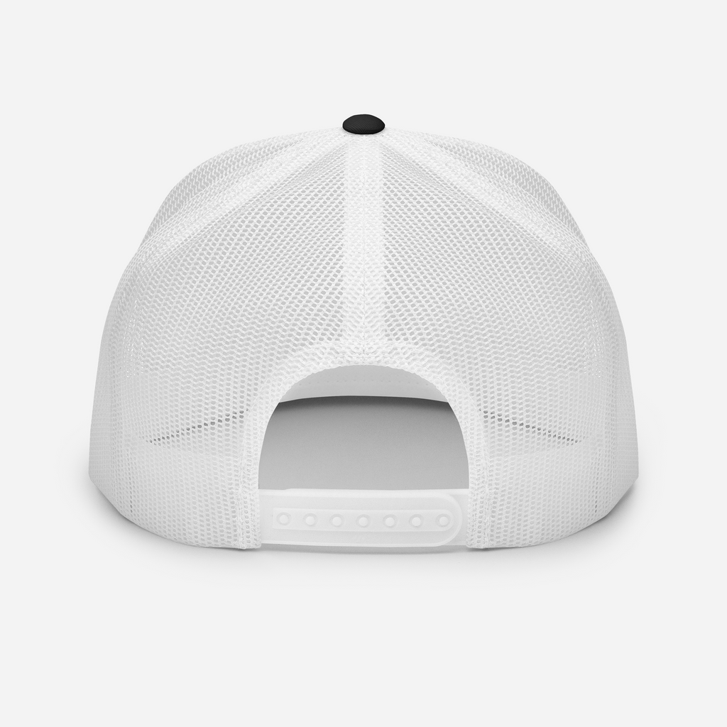 YNAUT trucker cap minimalist cannabis/rasta inspired streetwear hat