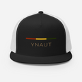 YNAUT trucker cap minimalist cannabis/rasta inspired streetwear hat