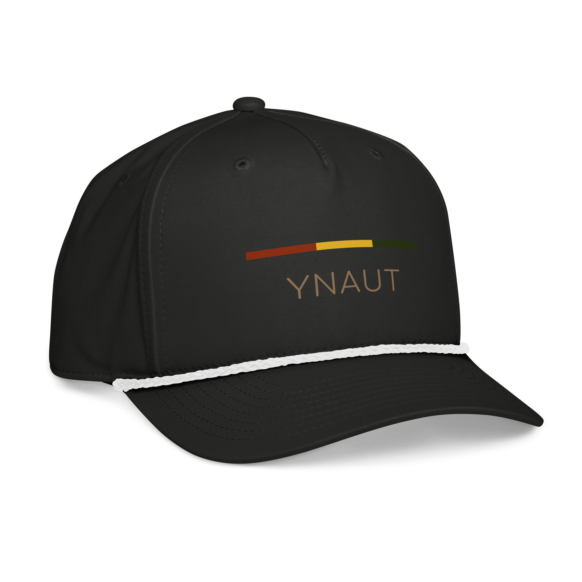 YNAUT classic rope cap rasta inspired streetwear design