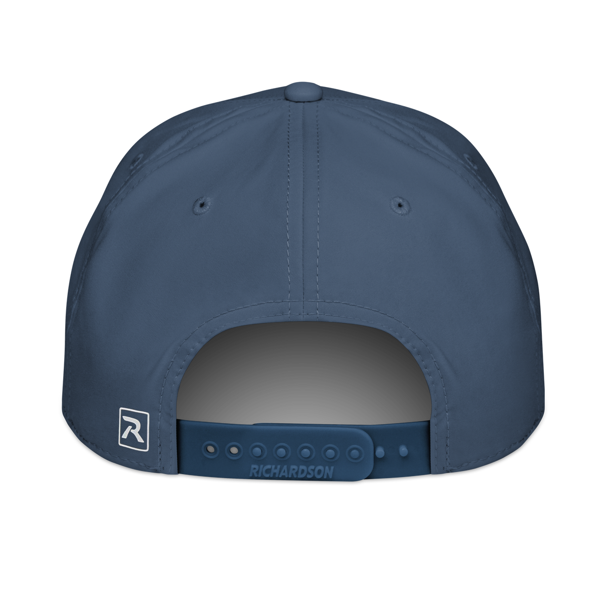 Classic Rope Cap | Signal Collection | YNAUT with printed YNAUT Signal logo, light blue white, back view