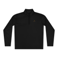 unisex-quarter-zip-pullover-black-front