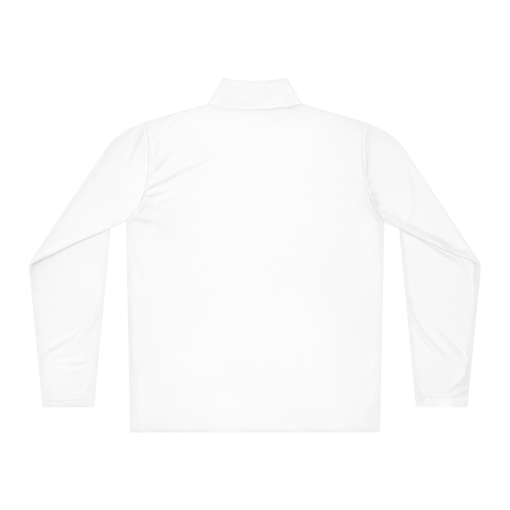 unisex-quarter-zip-pullover-white-back