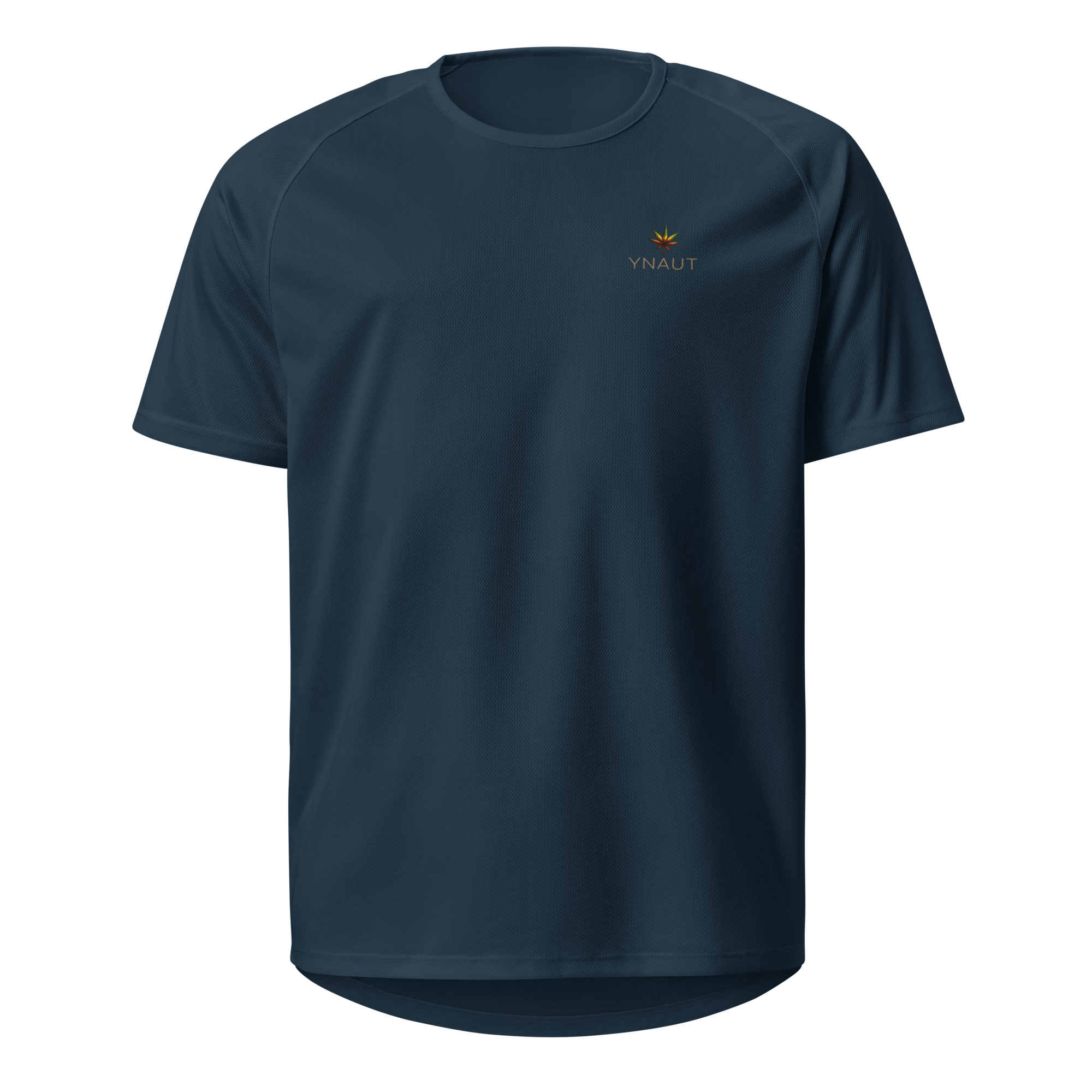 YNAUT Unisex Sports Jersey with printed YNAUT logo, unisex-sports-jersey-french-navy-front-69d7cf52195dd