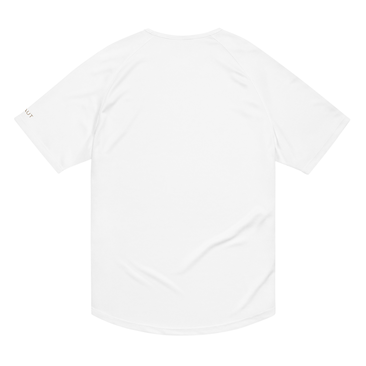 Unisex Sports Jersey | Signal Collection | YNAUT with printed YNAUT Signal logo, white, back view