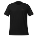 Premium Lightweight T-Shirt | Signal Collection | YNAUT with printed YNAUT Signal logo, vintage black, front view